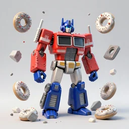 pictoplasma, pictoplasma, dissection of one simple angry screaming ceramic toy Figure mechabot transformer sculpture, c4d, 3d primitives, in a Studio hollow, surrounded by flying parts, explosion drawing, by pixar, beeple, by jeff koons, blender donut tutorial,  joints, by jonathan ive, by david lachapelle, simulation