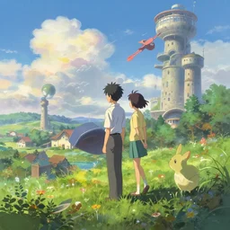 a surreal, beautiful alternate dimension | | digital painting by makoto shinkai, james gurney, trending on artstation