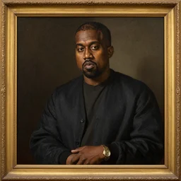kanye west as henry ford, renaissance painting