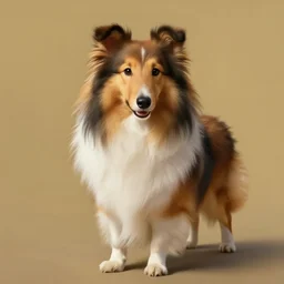 a shetland sheepdog, elegant, highly detailed, digital painting, concept art, smooth, sharp focus, illustration, art by artgerm and greg rutkowski and alphonse mucha,artstation,deviantart,FAN ART,Unreal Engine,face enhance,8K,golden ratio,cinematic lighting H 704