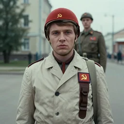 a film still of a soviet version of 2 0 0 1 space oddity