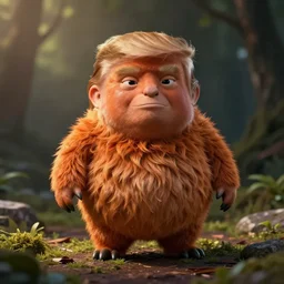 Furby that looks like Donald Trump, ebay listing