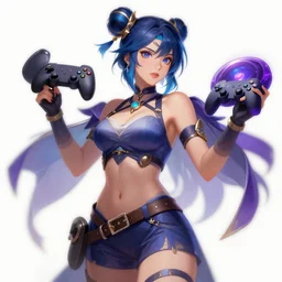 the Goddess of Gaming, detailed digital art, trending on Artstation