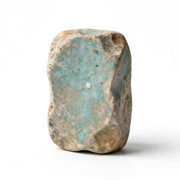 weathered pastel set, photorealistic, isolated on a pure white background, centered, entire object in frame, sharp focus, soft studio lighting
