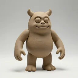 clay sculpture of a monster from the thing ( 1 9 8 2 ), frame from a stop motion animation, studio lighting