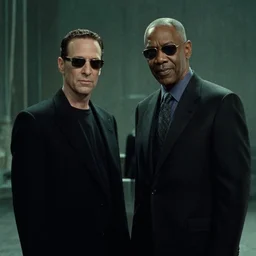 film still cyril ramaphosa as morpheus in the matrix