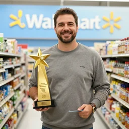 HD award-winning photograph of jeffy sml at walmart