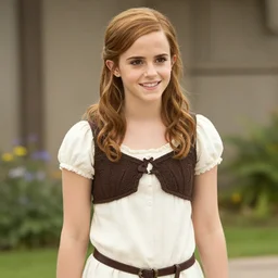 Emma Watson as Fiona from Shrek
