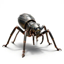 armored sphinx, high detail digital art, full body, standing, isolated on a pure white background, centered, whole figure in frame, sharp focus, studio lighting