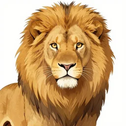 a lion drawn in the style of kentaro miura