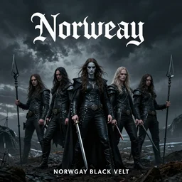 9 0 s norwegian black metal album cover