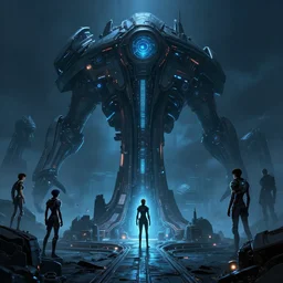 dark sea mothership mass effect andromeda krogan base wallpaper 3 d pixar disney digital cgi rtx hdr painting bioluminance alena aenami artworks in 4 kby jesper ejsing, feng zhu and loish beeple, by thomas kinkade 2 2 2 2