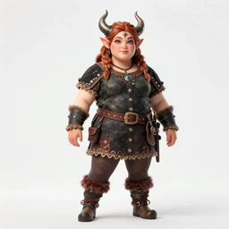 ultra realistic photo of medieval chubby beautiful rogue hunter demon girl, full body, rule of thirds, saturated colors, cinematic, mignola, mucha