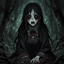 mikudayo, horror, creepy anime art