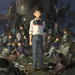 makoto shinkai concept art of the junk dimension, key visual, ambient lighting, highly detailed, digital painting, artstation, concept art, sharp focus, by makoto shinkai and akihiko yoshida and hidari and wlop and greg rutkowski