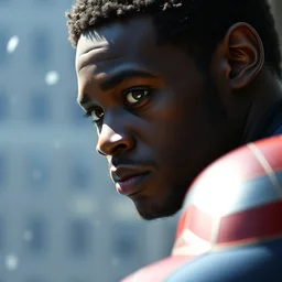 film still of 2 0 year old donald glover as miles morales in spider - man movie, 8 k