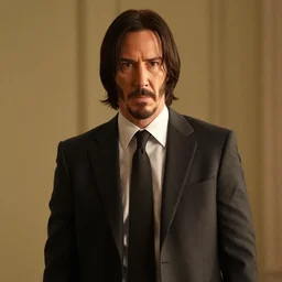 a movie still of pewdiepie in John Wick
