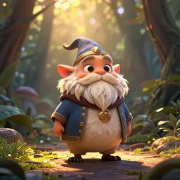 a gnomish creature in a pixar artstyle, adorable and whimsical,, fantasy, elegant, digital painting, artstation, unreal engine, octane render, concept art, matte, sharp focus, vibrant colors, high contrast, illustration, art by james jean and philippe druillet and josan gonzalez