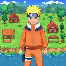 Naruto in Stardew Valley