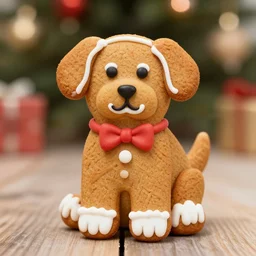 Gingerbread dog