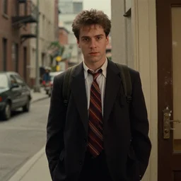 a film still from being john malkovich ( 1 9 9 9 )