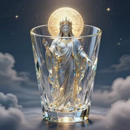 faceted glass of ascending god from heavens, highly detailed 4 k art, surreal, fantasy, breath taking art, artstation, cinematic lighting, detailed, artgerm, rutkowski, magali villeneuve, cinematic, elegant, intricate