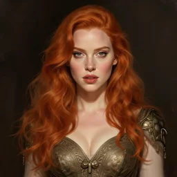 Christina Hendricks as a ruggedly handsome heroine, tasteful, intricate, elegant, highly detailed, centered, digital painting, artstation, concept art, smooth, sharp focus, illustration, artgerm, donato giancola, Joseph Christian Leyendecker, WLOP