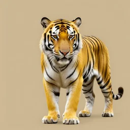 a beautfiul award winning aesthetic commission of an antrho albino tiger wearing a yellow-black padded hooded puffer jacket,digital art,art by greg rutkowski,character design by charles bowater,ross tran,photorealistic,detailed face,hyperdetailed,western comic,2021,artstation,deviantart
