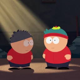 Eric Cartman kills Kyle Broflovski, South park Style