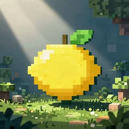 a lemon icon, minecraft item, sprite,