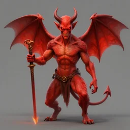 hell is real and devil is here trending on artstation highly detailed vibrant