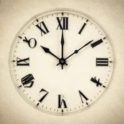 Time in a symbolic and meaningful style