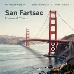 Travel poster artwork by Michael Whelan and Tomer Hanuka, Rendering of travel to San Francisco, light and shadow, high contrast, full of details, by Makoto Shinkai and thomas kinkade, Matte painting, trending on artstation and unreal engine