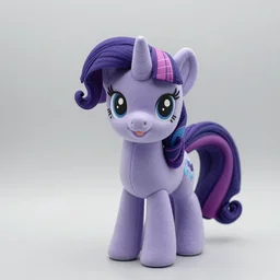 a c'thulhu doll in my little pony style, product shot