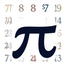 a graphical representation of the number pi.