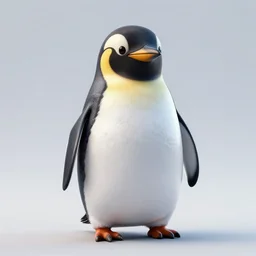 Star Citizen Aegis Avenger as an anthromorph penguin