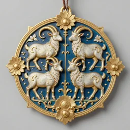 beautiful decorative ornament with spirit goats, decorative design, classical ornament, bilateral symmetry, symmetrical, highly detailed, stanley artgerm lau, wlop, rossdraws, james jean, andrei riabovitchev, marc simonetti, yoshitaka amano,