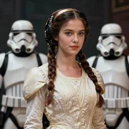 princess leia as a stormtrooper