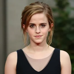 portrait of a person who kind of looks like emma watson but isn't actually her