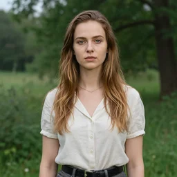a portrait of a character in a scenic environment by viktoria wolf