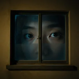 eyes outside your window at night