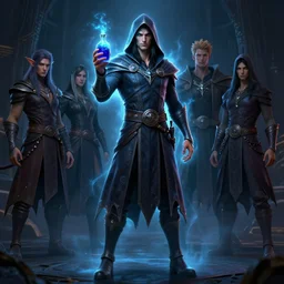 hooded male aasimar alchemist, ear - length raven - black hair, holding a bottle of poison, full body, stuning 3 d render, dnd character masterpiece, glowing aura, by donato giancola and greg rutkowski and wayne barlow and zdzisław beksinski, realistic face