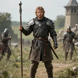 Taylor Shift as a warrior in medieval times