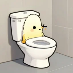 a toilet creature, a creature that looks like a toilet
