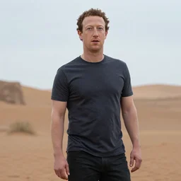 Movie still of Mark Zuckerberg in The Martian