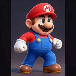 Super Mario as blade runner 1992 movie poster