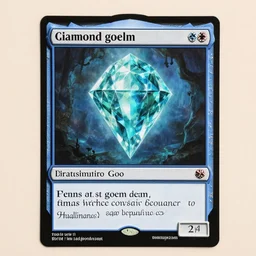 diamond golem, MtG card