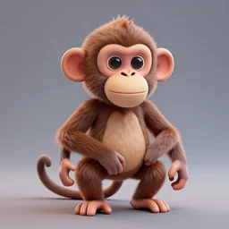 monkey 3d render digital art by galyosef instagram
