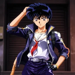 Faye Valentine from Cowboy Bebop, highly detailed, dynamic lighting, cinematic, detailed, denoised, centered