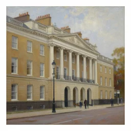pall mall oil painting